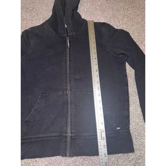 Gap Women's Black Full Zip-Up Hoodie - Stretch - Small - Picture 6 of 10